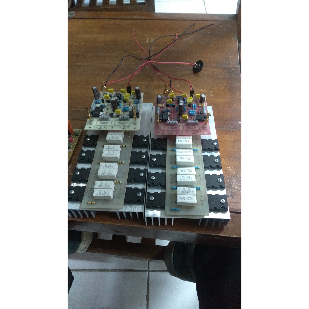 Driver Amplifier Socl 506 ples TR final dan Heatsink