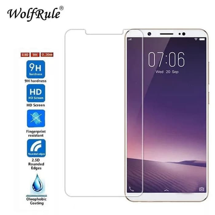 TEMPERED GLASS VIVO V7 ANTI GORES KACA FULL BENING - SCREEN PROTECTOR