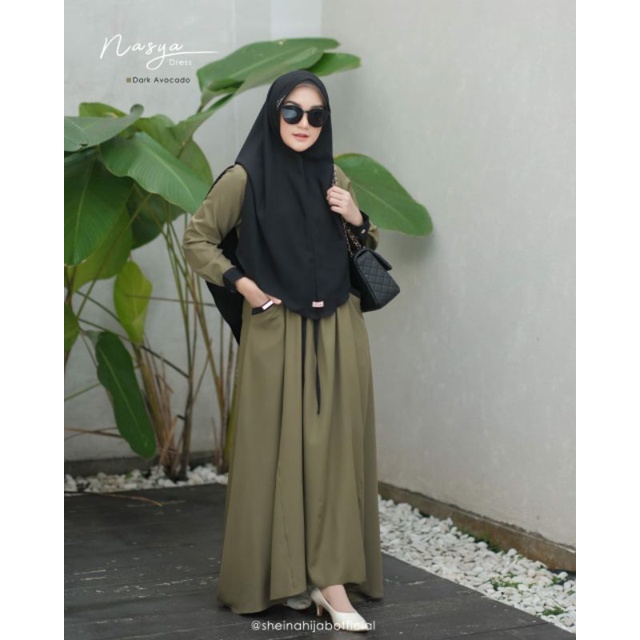READY gamis NASYA dress by Sheina Hijab