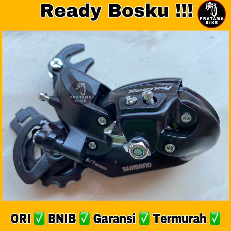 RD Shimano Tourney 6/7 Speed Rear Derailleur TY300 Sepeda Lipat MTB Roadbike Bleyer Model Catok Baut