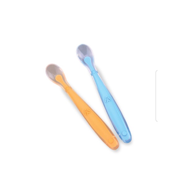 Baby Safe Silicone Soft Spoon / Sendok Makan Bayi / Sendok Baby Safe