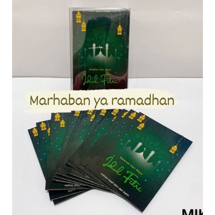 Amplop Islamic Isi 50Pcs Edisi Lebaran / Amplop Moeslim Lebaran Masjid