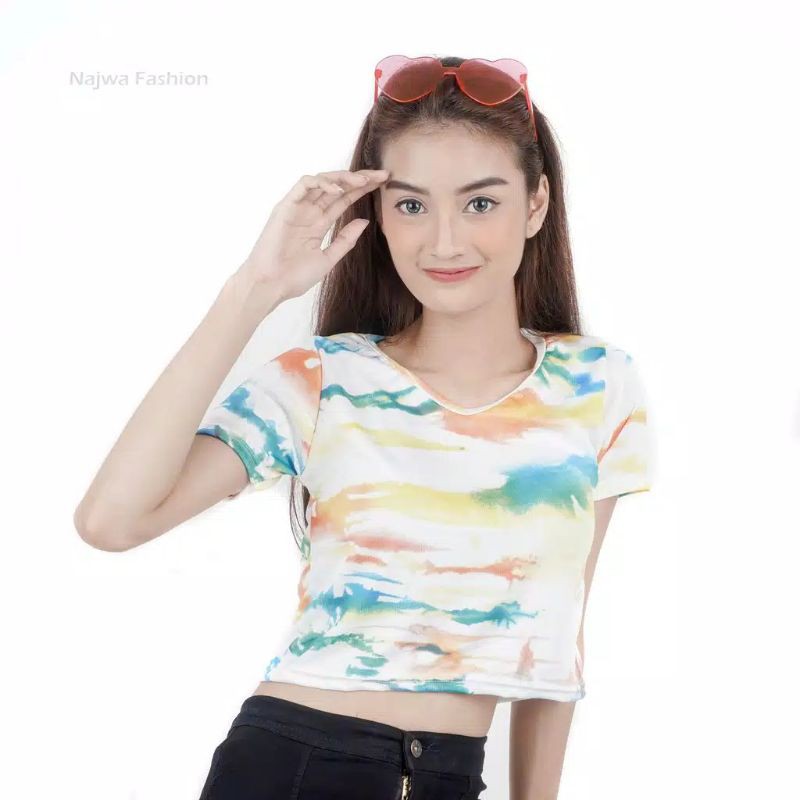 Crop Tie Dye