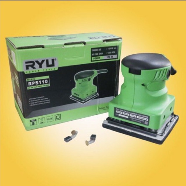 Mesin Sander RYU Kecil - Palm Sander RPS110 - RPS 110