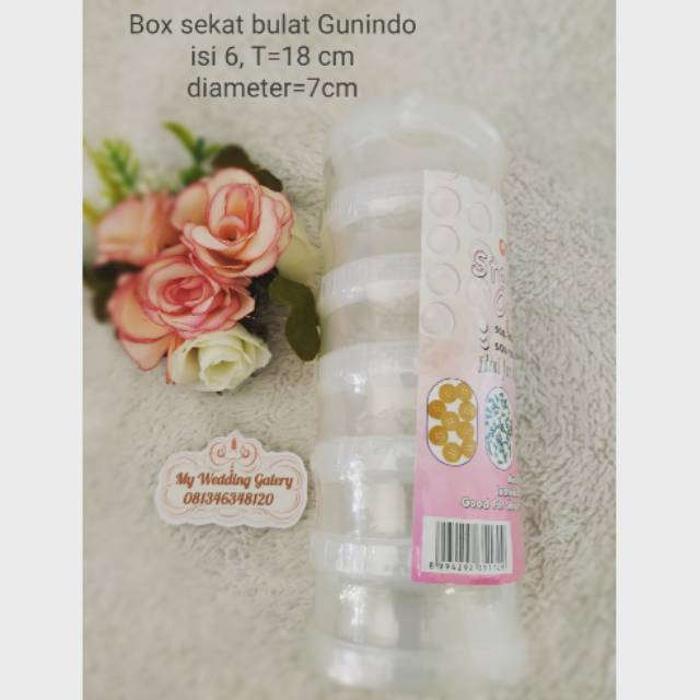 Box sekat bulat gunindo