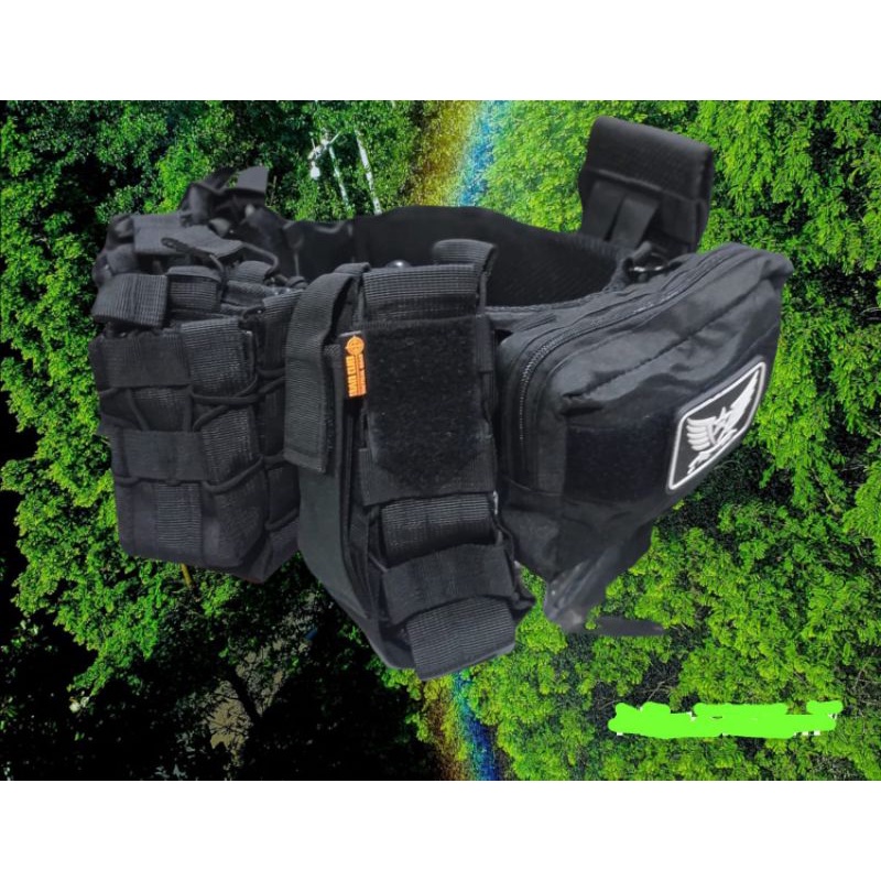 Promo/Kopelset lengkap/Kopel set tactical/kopelset multifungsi/Kopell set TNI/Kopelset pelepas cepat/Bisa COD