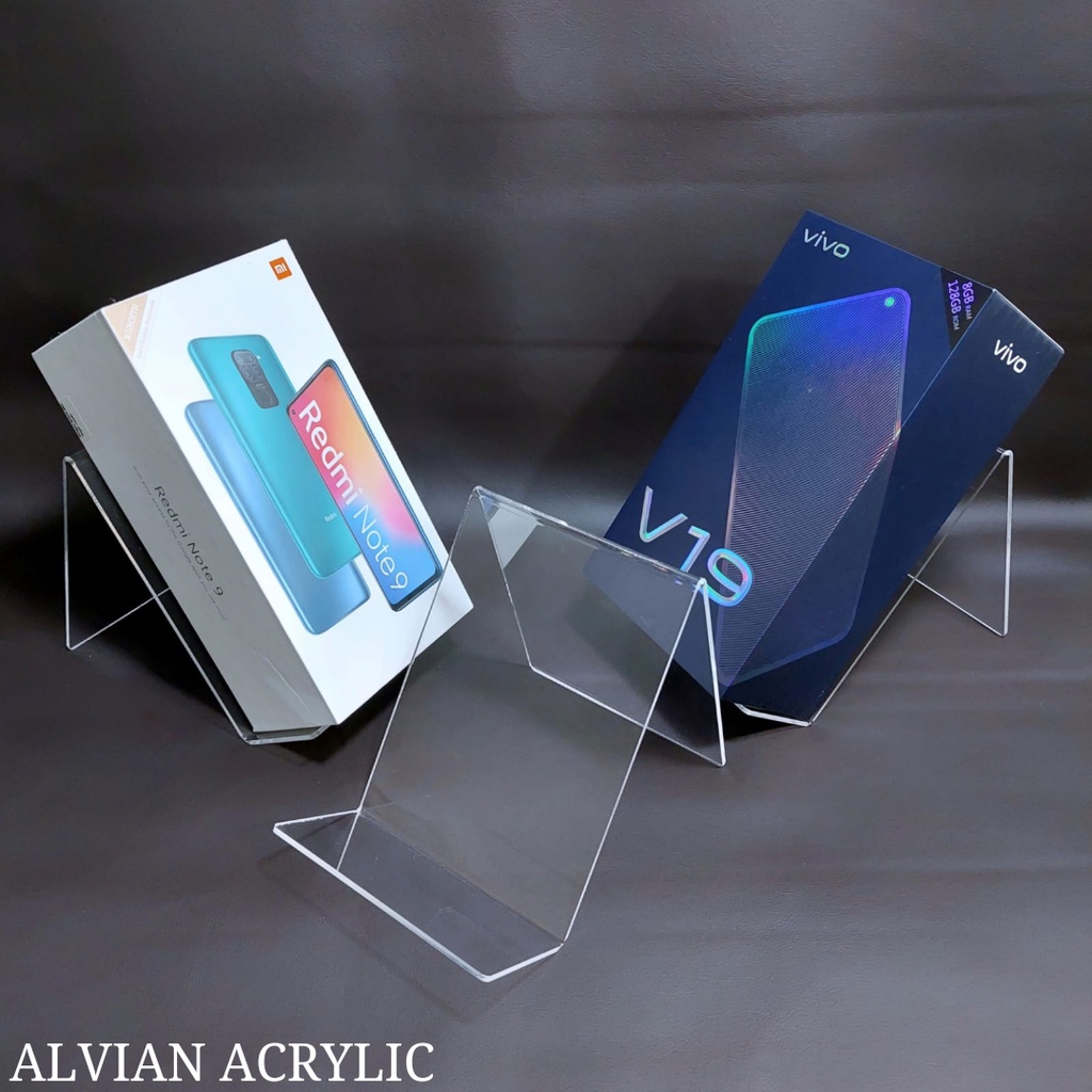 Display Hp Akrilik-Display Handphone-Dudukan Hp Akrilik