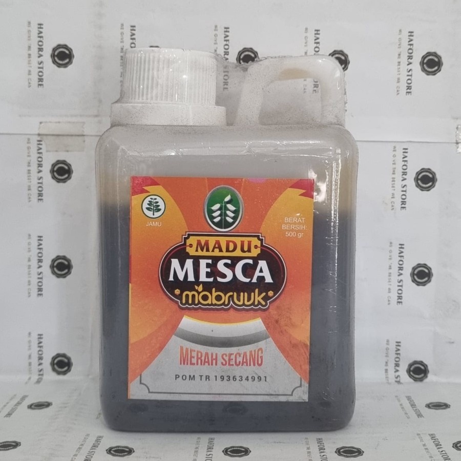 

[500gr] madu mabruuk mesca 500gr merah secang