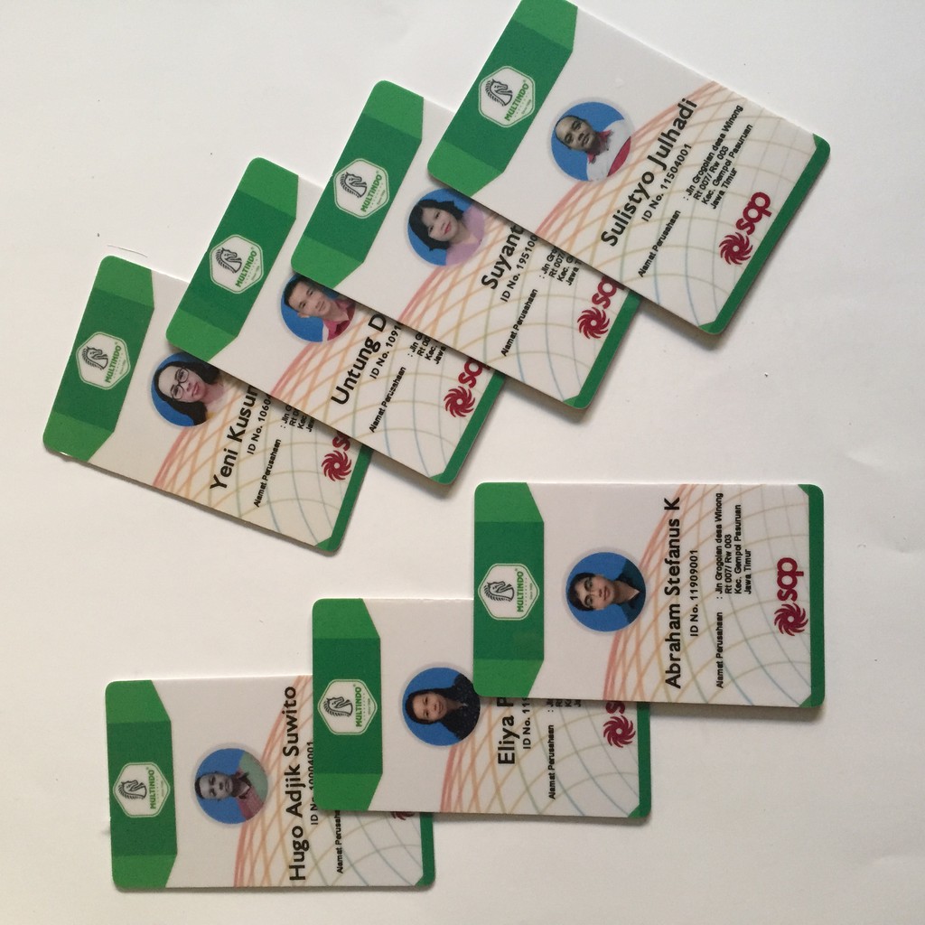 

Cetak ID card | Member card custom harga terjangkau untuk perusahaan