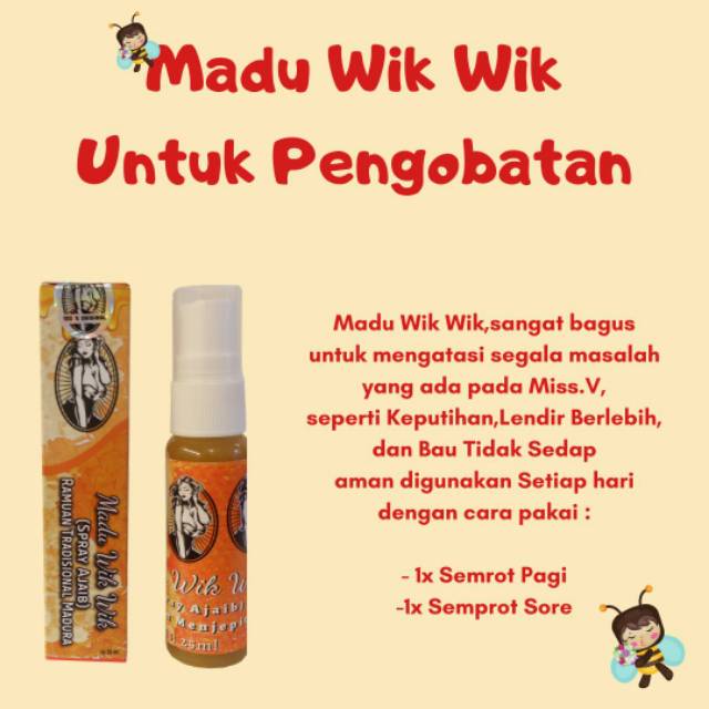 (bisa COD) Jamu wikwik Jamu wik wik / Madu wikwik (spray)