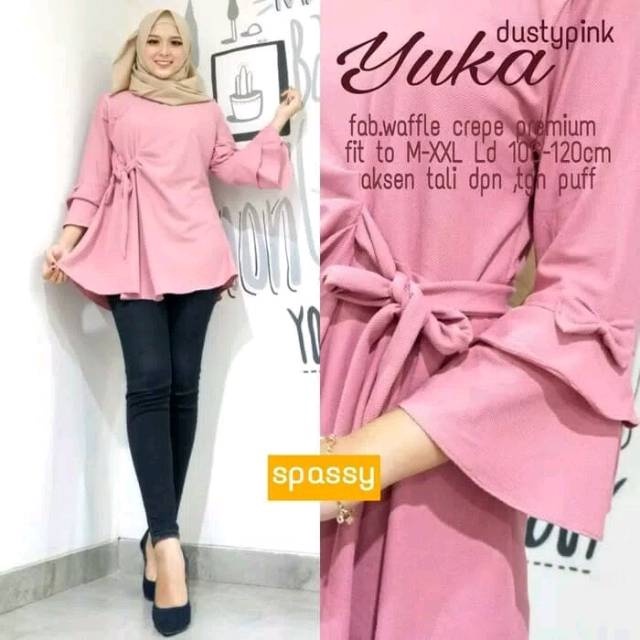 Baju murah atasan yuka