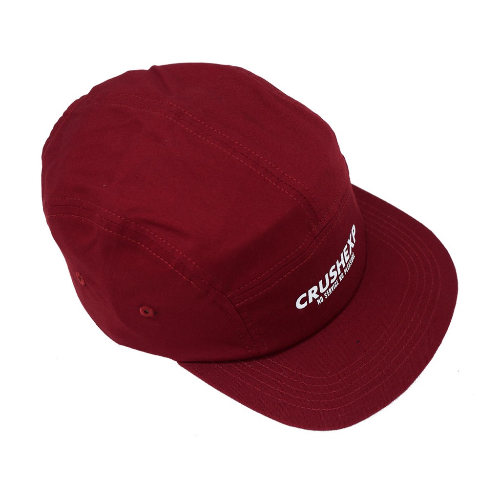 CRUSH EXP Topi Five Panel STC0135 - MAROON