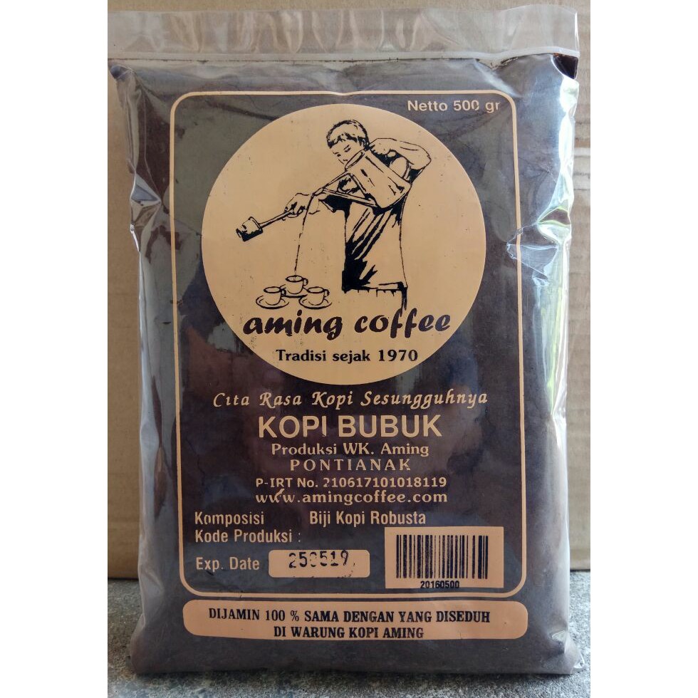 

Kopi Bubuk Aming Coffee Diminum Oleh Presiden Jokowi - kkp1043