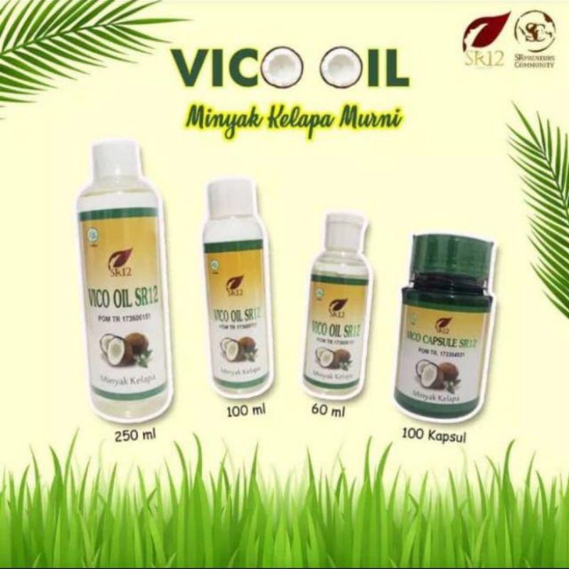BEST SELLER VICO SR12 / Virgin coconut oil / Minyak kelapa murni / minyak kelapa sr12 / vco / vico / Coconut oil / minyak pijat / minyak sejuta manfaat / penggemuk badan / solusi rambut rontok / masker wajah / minyak vico