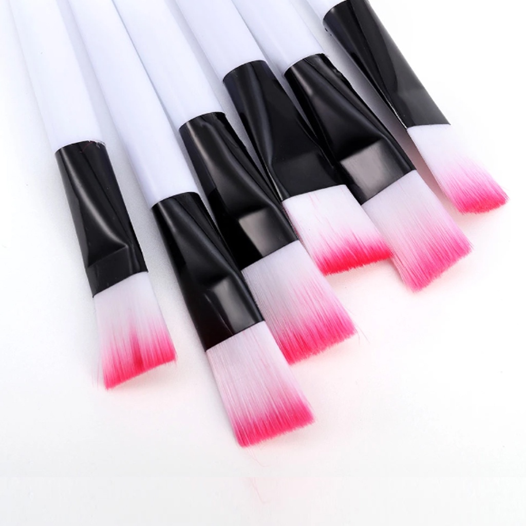 ❤️GTB❤️ R033 Kuas Make Up Bulu Pink Brush Makeup Masker Jual Per Pcs / Satuan Import Murah