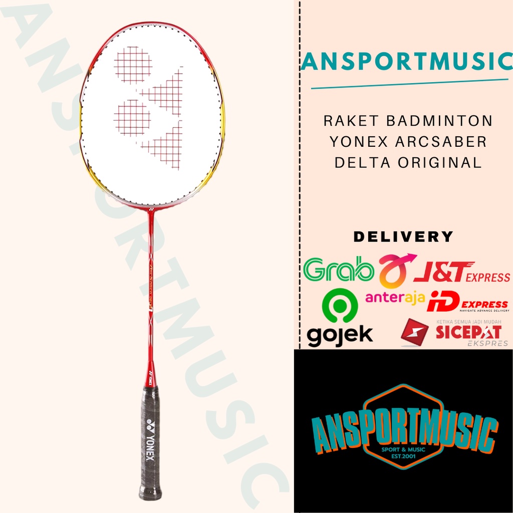 Raket Badminton Yonex Arcsaber Delta Original 100%