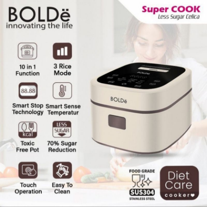 BOLDë Super Cook Less Sugar Celica 1.2L