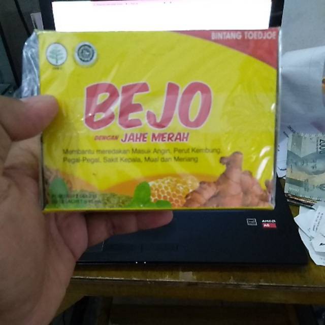 BEJO MASUK ANGIN JAHE MERAH 1 BOX ISI 12 SACHET