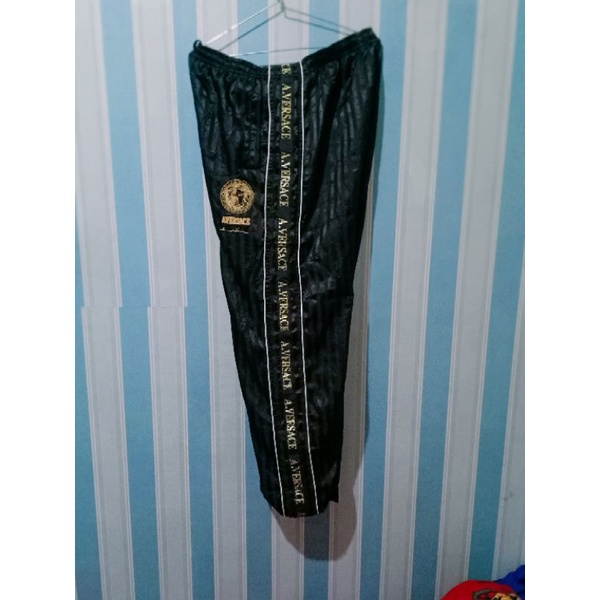 trackpants Jogger training versace second luxury pria wanita