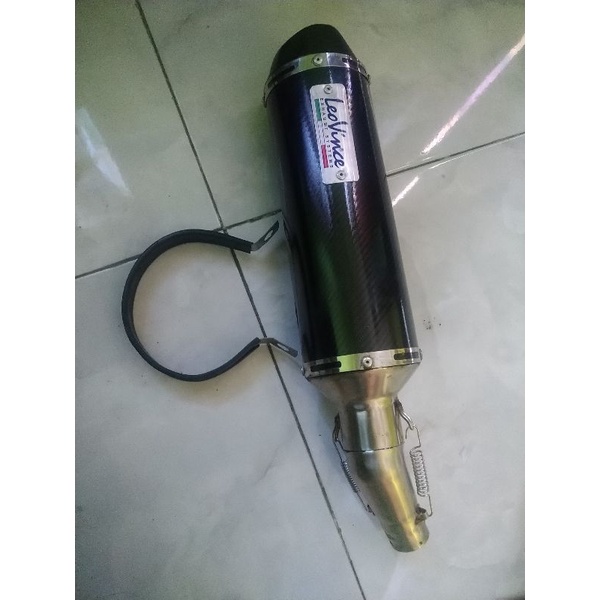 kenalpot leovince slip on ninja 250 fi