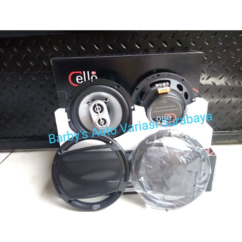 speaker cello 6" coaxial 3way