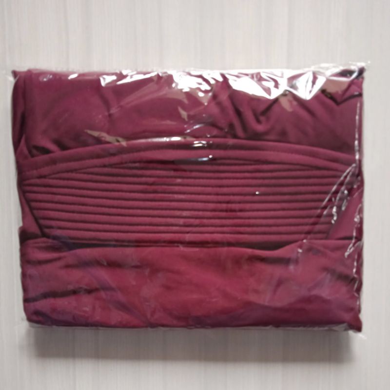 Bergo Sport Syari Olahraga-Maroon
