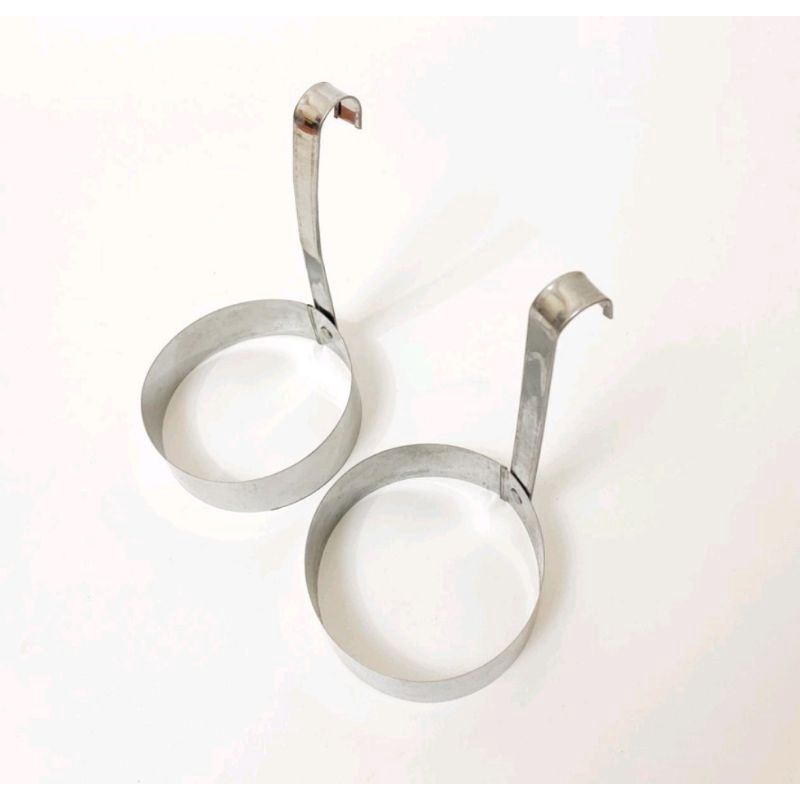 cetak telur burger dan daging burger/ garpu roti kapi /kapi bengkok, kuas spatula