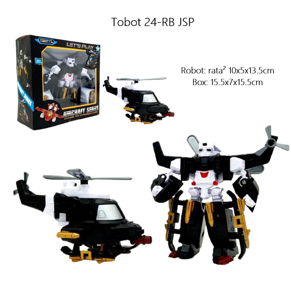 Mainan Robot Anak Tobot Tobot 24-RB JSP