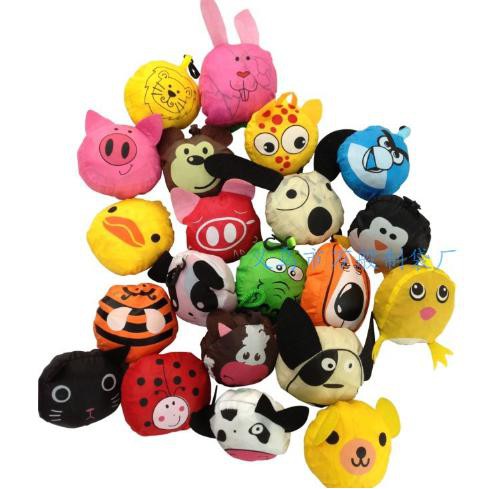 Magic Tas Lipat Animal - Shopping Bag Lipat, Tas Belanja, Kartun Lucu Baggu