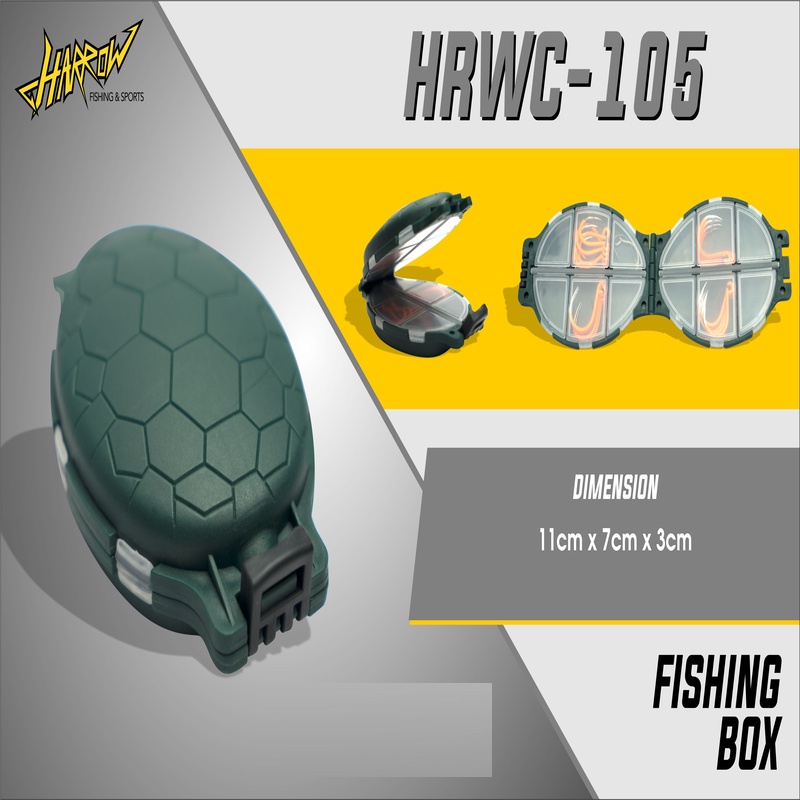 Kotak Pancing Sekat 12 Harrow HRWC-105-0
