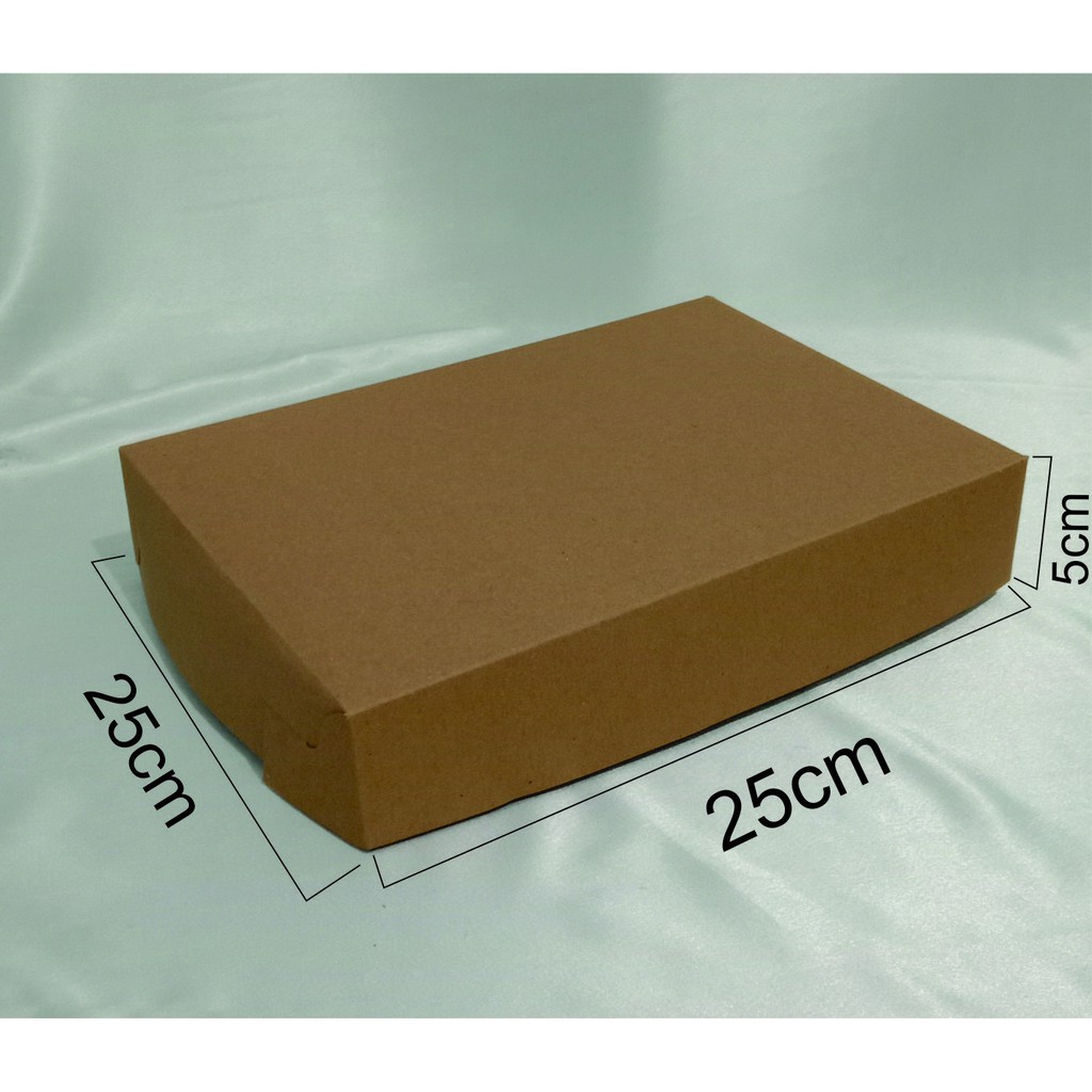

25 Box Donat isi 9 25x25x5cm/ Box craft