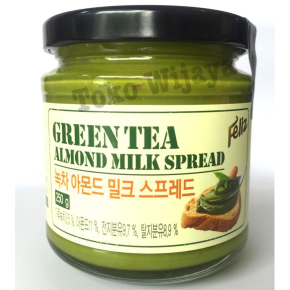 

ENAK Feliz Green Tea Almond Milk Spread TERLEZAT