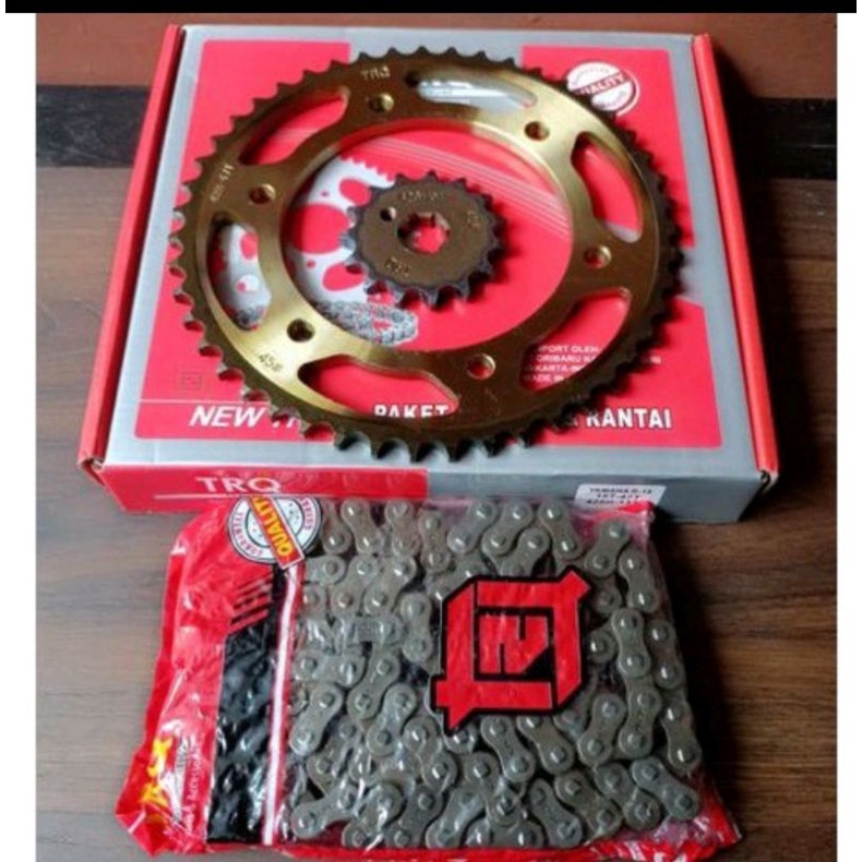 GIR SET GEAR PAKET YAMAHA R15 R 15 KOMPLIT BAJA BAKARAN