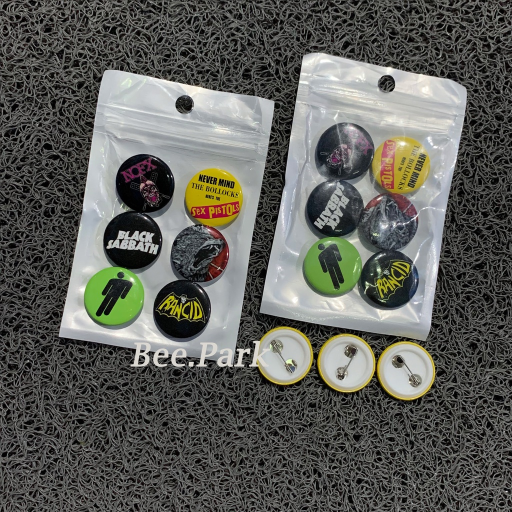 PIN BUTTON SATU PAKEET