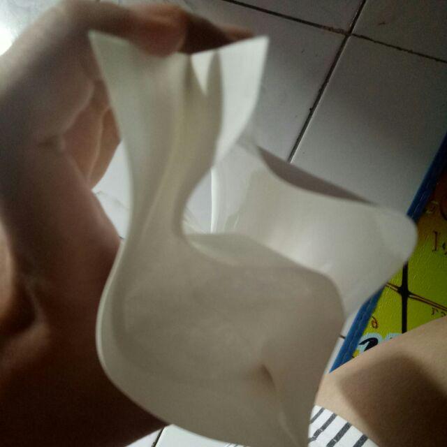 Standing Pouch Window White Putih 12x20 200gr Kemasan Premium Jendela Packaging Zip Kantong Plastik