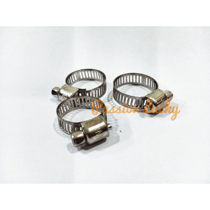 KLEM SELANG GAS KUPING 7/8INCHI TAIWAN /HOSE CLAMP/CINCING SELANG REGULATOR