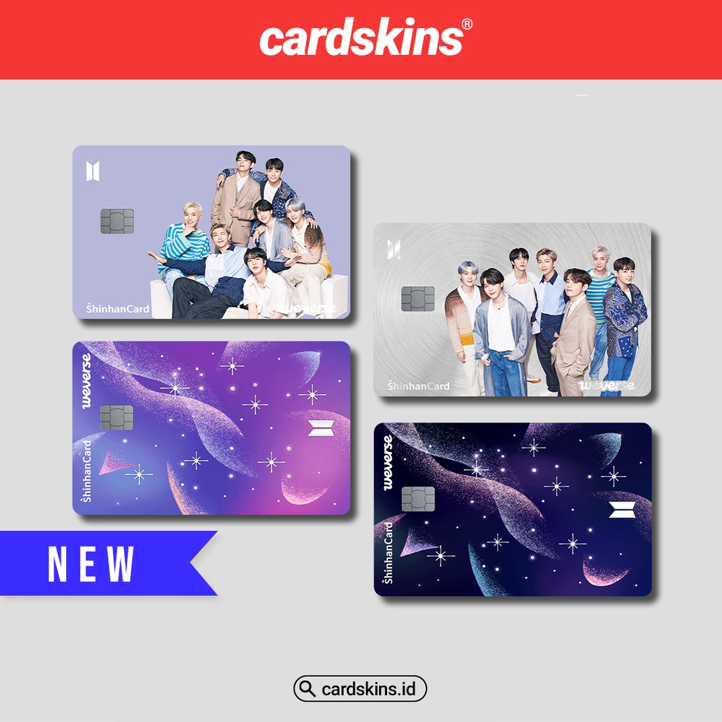 BANGTAN SPECIAL HOLOGRAM LOVE | GARSKIN / STICKER KARTU ATM / SKIN KARTU ATM / DEBIT / CREDIT / EMONEY / FLAZZ | CARDSKINS