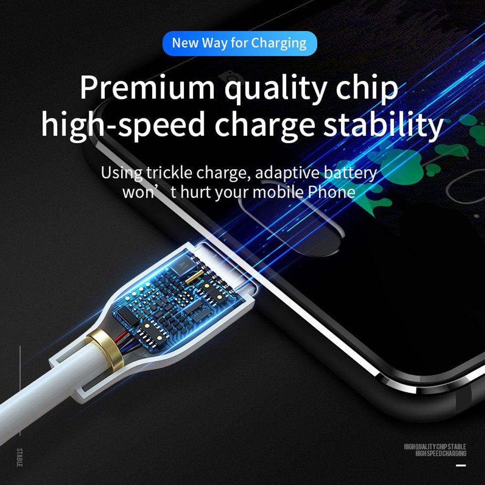 USB Type C Cable for Samsung S10 S9 5A 18W Fast Charge USB-Ios Charging Wire USB Android Cable