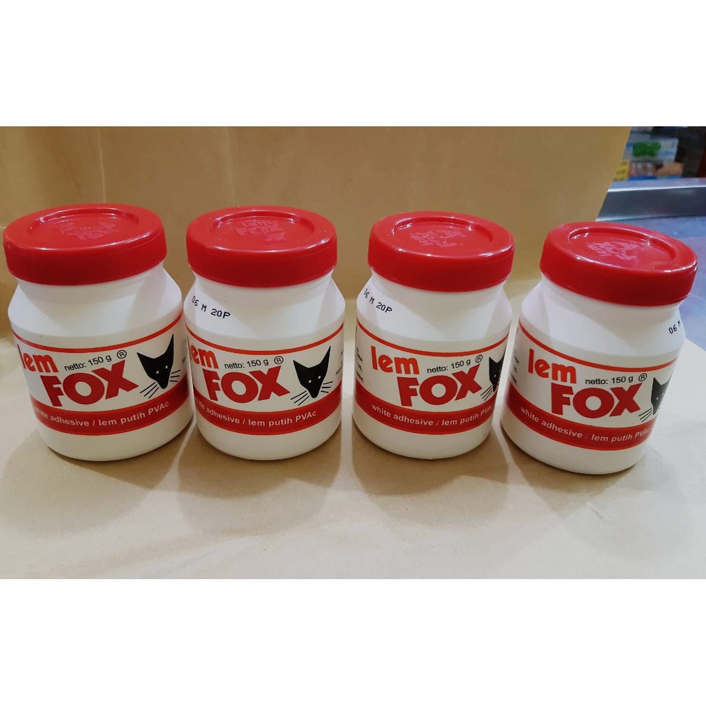 

3 Botol Lem FOX PVAC 150gram