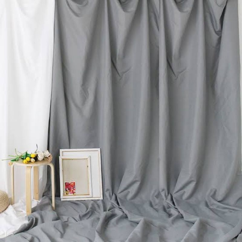 KAIN POLOS BACKGROUND WARNA ABU-ABU