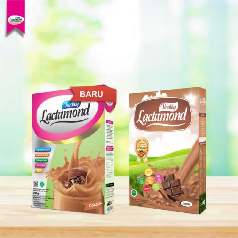 LACTAMOND COKLAT [ADA BONUS] kemasan terbaru Shelacta