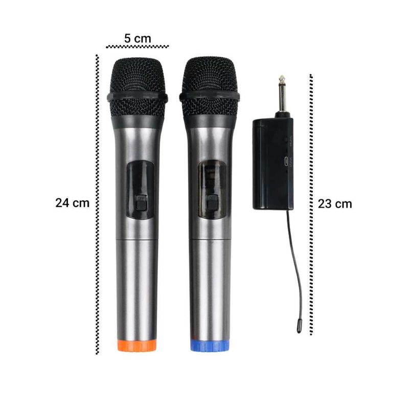 Mic Wireless Handle Microphone Karaoke UHF