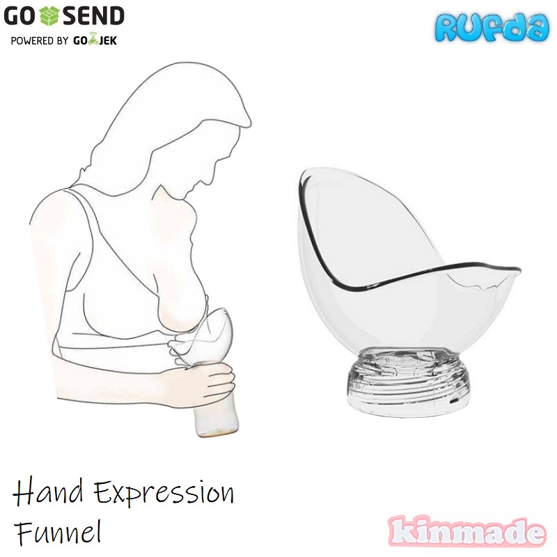 Kinmade Hand Expression Funnel Marmet Cup Membantu Perah ASI Tangan