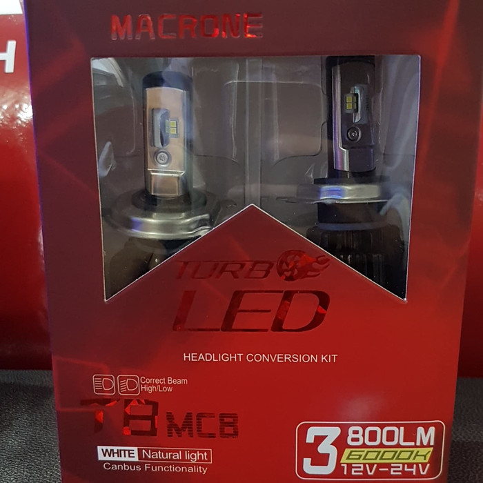 Lampu LED bohlam H4 Hi/Lo40W