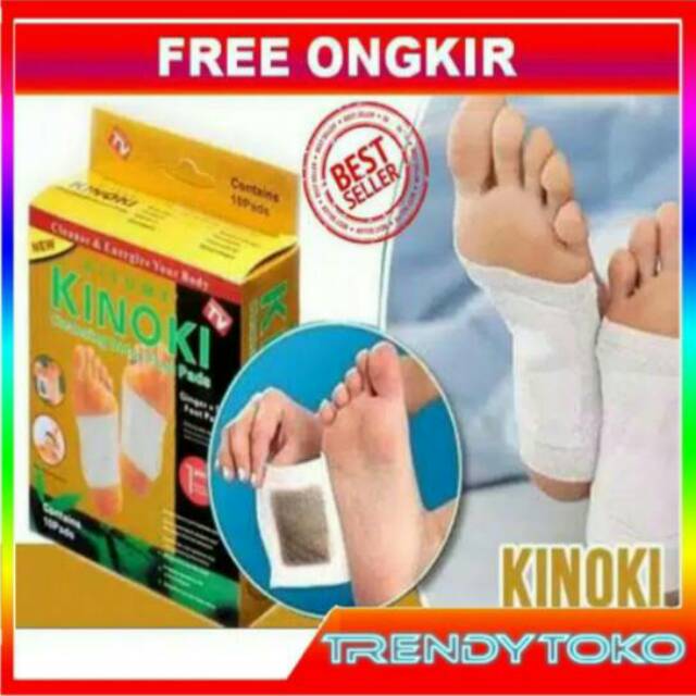 KOYO KINOKI/KINOKI GOLD/KOYO PENYERAP RACUN PENYAKIT/KOYO TEMPEL TELAPAK KAKI