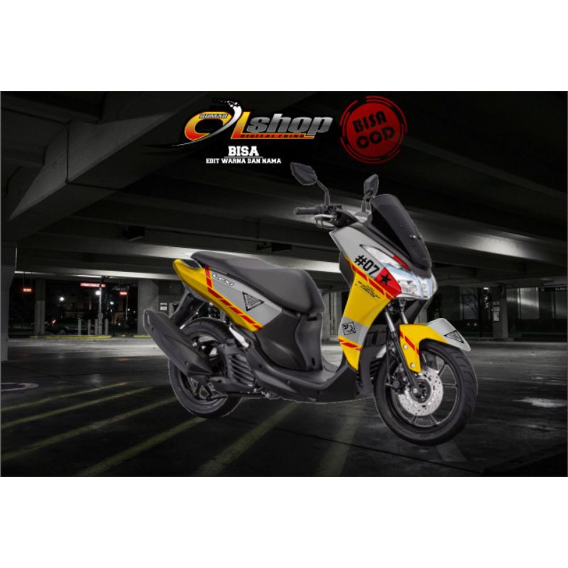 Stiker Decal Yamaha Lexi