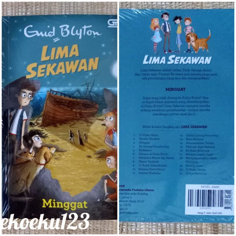 Novel Lima Sekawan 1 Enid Blyton Shopee Indonesia