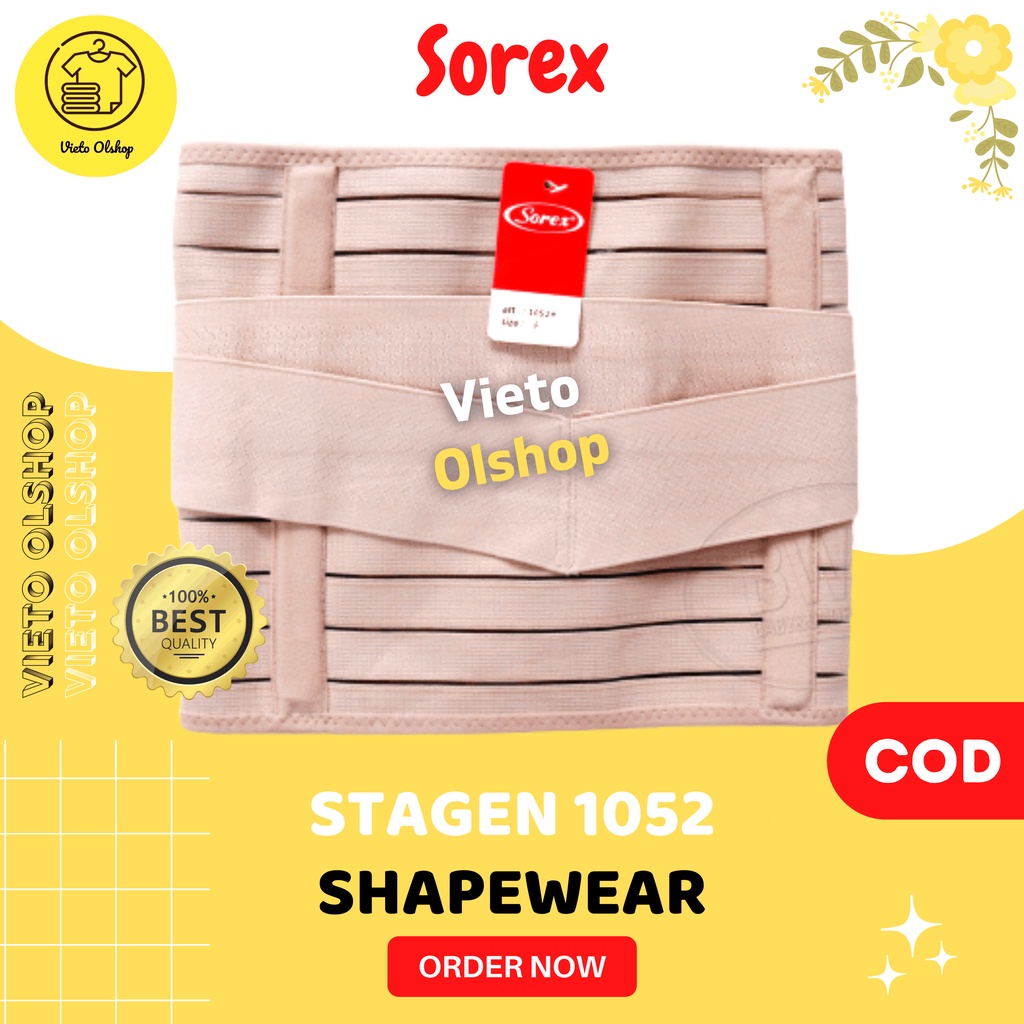 Korset Double Perekat Sorex 1052 Penyangga Perut Ibu Hamil Pakaian Sabuk Pelangsing Perut Ibu Hamil 