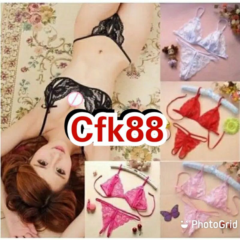 Sexy Lingerie Bra Set Underwear G String