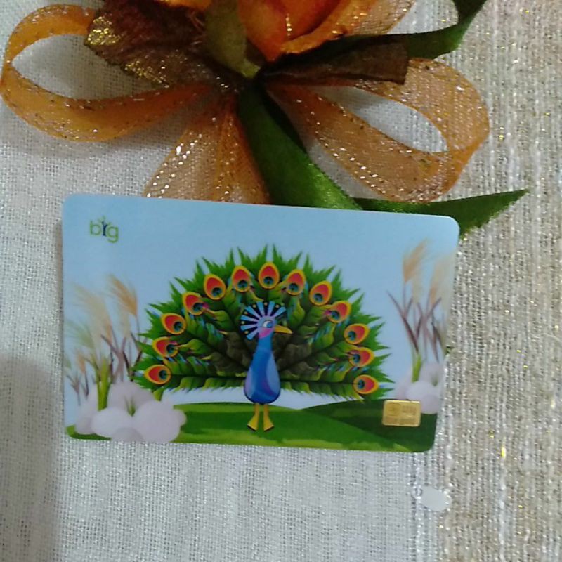 Emas//Big Gold "BURUNG MERAK" Gramasi 0.25 grm /kadar Emas 24 karat